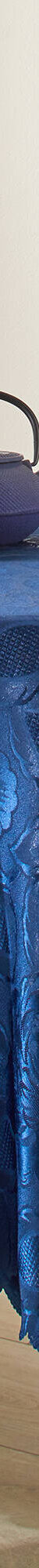 Nappe jacquard damassé (bleu nuit) Nappe jacquard damassé (bleu nuit)